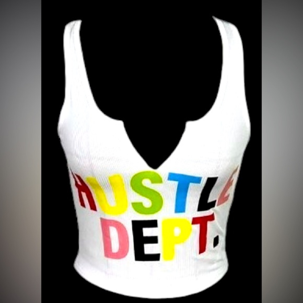 Hustle Dept. Crop Top